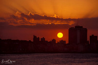 Sunset, Havana, Cuba