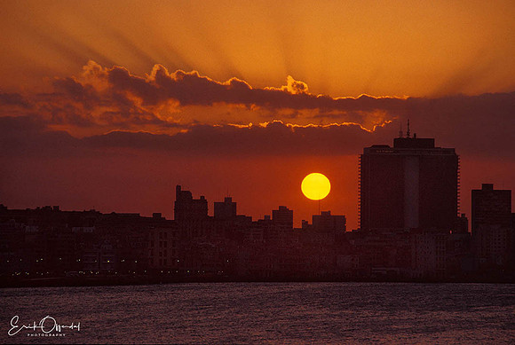 Sunset, Havana, Cuba